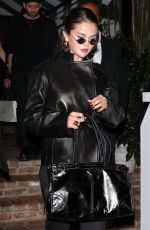 SELENA GOMEZ Arrives at Brooks Nader