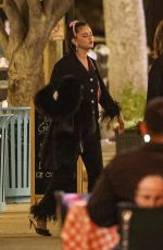 SELENA GOMEZ Meets Friends at Larchmont Village for a Galentine
