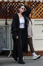 SELENA GOMEZ Out for Sunday Brunch with Friends and Family at Max and Helen
