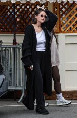 SELENA GOMEZ Out for Sunday Brunch with Friends and Family at Max and Helen
