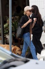 SELMA BLAIR Out With Her Dog for Lunch Date in Los Angeles 02/12/2026