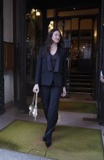 SHAILENE WOODLEY Leaves Her Hotel in Milan 02/25/2026