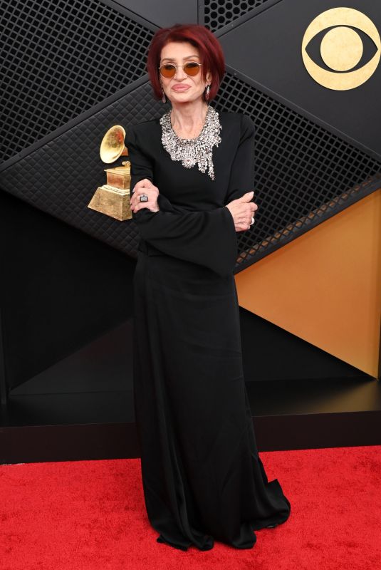 SHARON OSBOURNE at 68th GRAMMY Awards at Crypto.com Arena in Los Angeles 02/01/2026