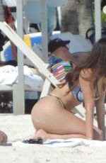 SOPHIE RAIN in Bikini at a Beach in Tulum 02/10/2026