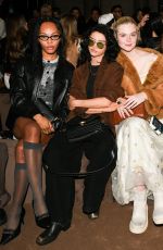 STORM REID at Coach Fall 2026 Runway Show at New York Fashion Week 02/11/2026