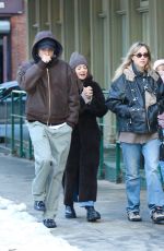 SUKI WATERHOUSE and Robert Pattinson Out in New York 02/05/2026