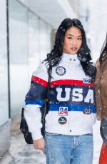 SUNISA LEE and CHLOE KIM Outside Today Show Studio in New York City 02/23/2026