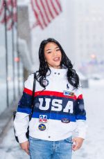 SUNISA LEE and CHLOE KIM Outside Today Show Studio in New York City 02/23/2026