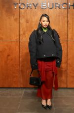 SUNISA LEE at Tory Burch Show at NYFW in New York City 02/11/2026