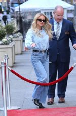 SYDNEY SWEENEY Arrives at New York Stock Exchange to Ring Opening Bell 02/09/2026
