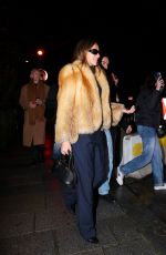 TATE MCRAE Leaves Le Voltaire Restaurant in Paris February 02/10/2026