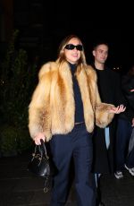 TATE MCRAE Leaves Le Voltaire Restaurant in Paris February 02/10/2026