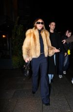 TATE MCRAE Leaves Le Voltaire Restaurant in Paris February 02/10/2026