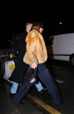 TATE MCRAE Leaves Le Voltaire Restaurant in Paris February 02/10/2026