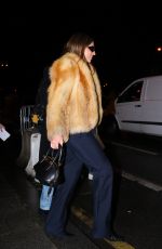 TATE MCRAE Leaves Le Voltaire Restaurant in Paris February 02/10/2026