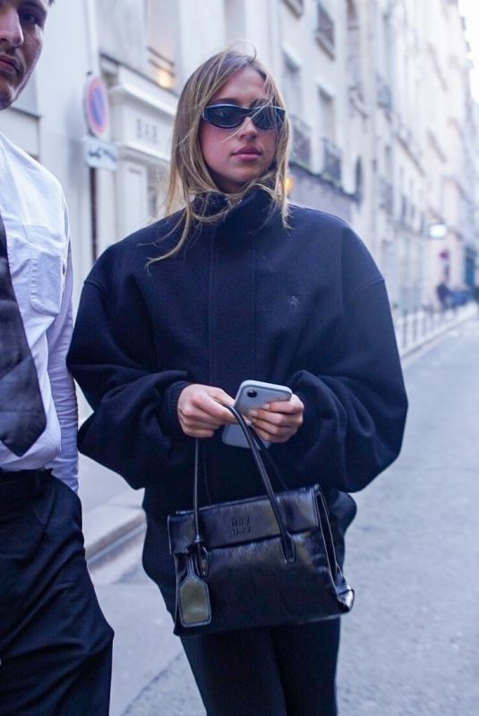 TATE MCRAE Out and About in Paris 02/12/2026