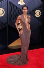 TEYANA TAYLOR at 68th GRAMMY Awards at Crypto.com Arena in Los Angeles 02/01/2026