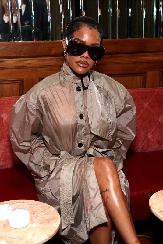 TEYANA TAYLOR at W Magazine, Charli XCX & Saint Laurent Grammy Afterparty at Bar Marmont in Los Angeles 02/01/2026