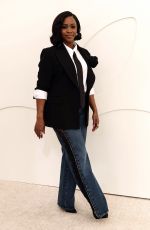 TEYONAH PARRIS at Apple TV Press Day at Barker Hangar in Santa Monica 02/03/2026