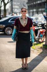 VALENTINA FERRAGNI Arrives at Prada Fashion Show at Milan Fashion Week 02/26/2026
