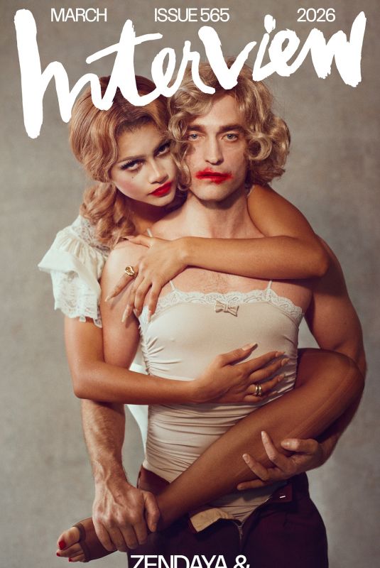 ZENDAYA and Robert Pattinson for Interview Magazine, February 2026