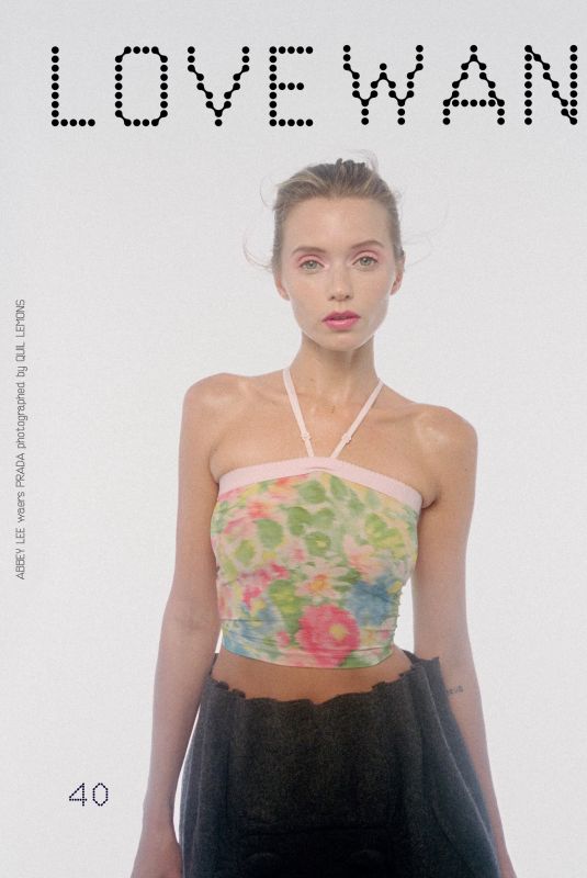 ABBEY LEE for Love Want Magazine #40, February 2026