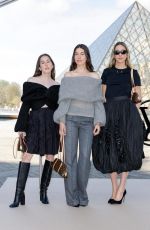 ALANA, ESTE and DANIELLE HAIM at Louis Vuitton Show at Paris Fashion Week in Paris 03/10/2026