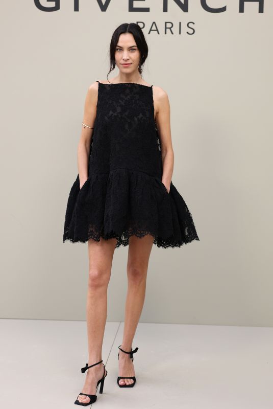 ALEXA CHUNG at Givenchy Fashion Show at Paris Fashion Week 03/06/2026