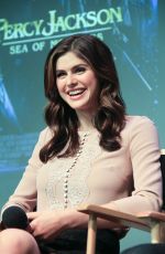 ALEXANDRA DADDARIO at Apple Store Soho Presents: Meet The Filmmakers - Percy Jackson: Sea Of Monsters 07/29/2013