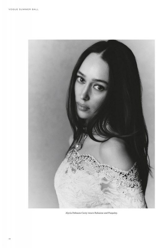ALYCIA DEBNAM-CAREY in Vogue Australia, April 2026