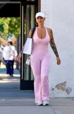 AMBER ROSE Out Shopping in West Hollywood 03/12/2026