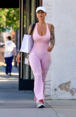 AMBER ROSE Out Shopping in West Hollywood 03/12/2026