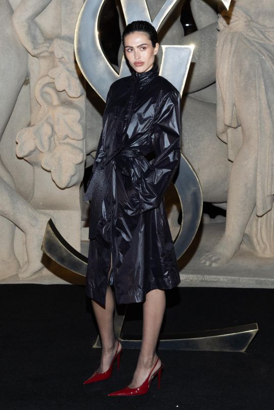 AMELIA HAMLIN at Saint Laurent Fashion Show at Paris Fashion Week 03/03/2026