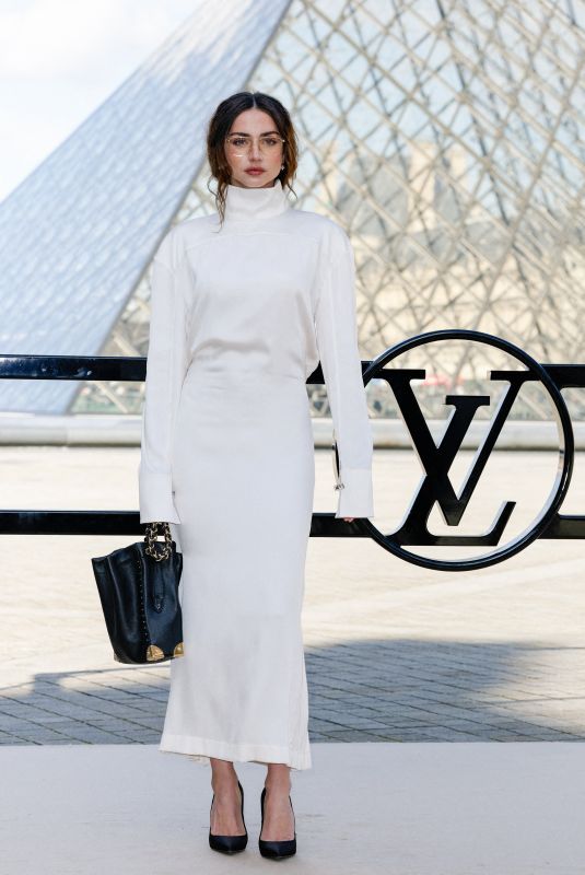 ANA DE ARMAS at Louis Vuitton Show at Paris Fashion Week in Paris 03/10/2026