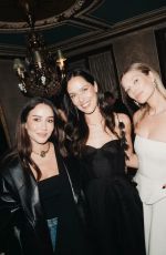 ANA IVANOVIC and TONI GARRN at Super Flea Market Diner in Paris 03/08/2026