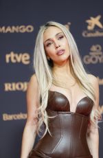 ANA MENA at 40th Goya Cinema Awards in Barcelona 02/28/2026