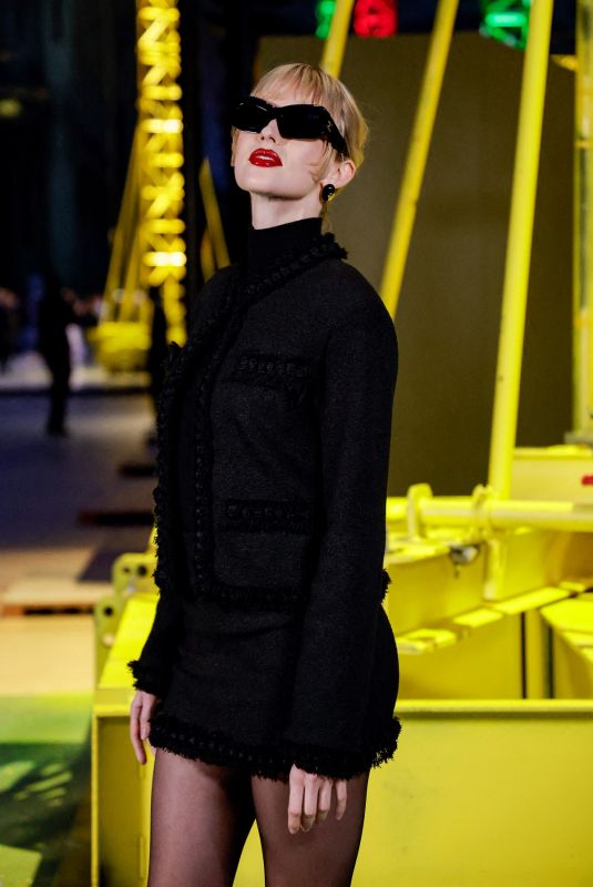 ANGELE at Chanel Womanswear Fall Collection Show at Paris Fashion Week 03/09/2026