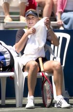 ANNA KOURNIKOVA at Hamilton Tennis Club Charity Match 12/07/2004