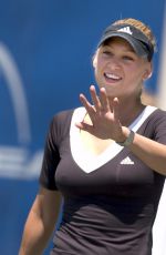 ANNA KOURNIKOVA at Hamilton Tennis Club Charity Match 12/07/2004