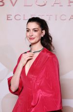 ANNE HATHAWAY at Bvlgari Eclettica High Jewelry and High-End Watches Event at Villa Arconati in Bollate 03/23/2026