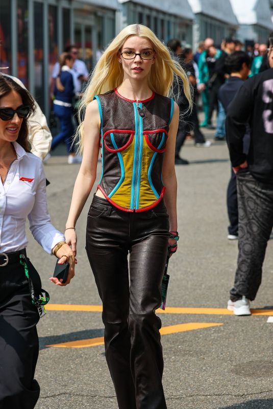 ANYA TAYLOR-JOY at F1 Grand Prix of Japan at Suzuka 03/29/2026