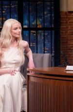 ANYA TAYLOR-JOY at Late Night with Seth Meyers 03/19/2026