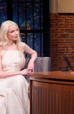 ANYA TAYLOR-JOY at Late Night with Seth Meyers 03/19/2026