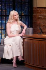 ANYA TAYLOR-JOY at Late Night with Seth Meyers 03/19/2026