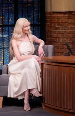 ANYA TAYLOR-JOY at Late Night with Seth Meyers 03/19/2026