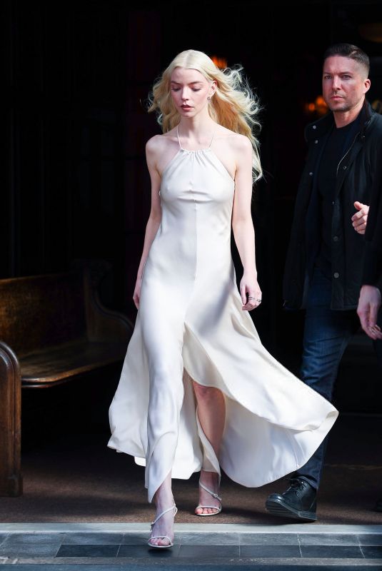 ANYA TAYLOR-JOY Leaves Bowery Hotel in New York City 03/18/2026