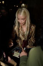 ANYA TAYLOR-JOY Leaves Le Bristol Hotel at Paris Fashion Week in Paris 03/04/2026