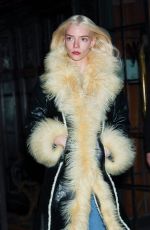 ANYA TAYLOR-JOY Night Out in East Village in New York City 03/18/2026