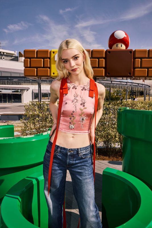 ANYA TAYLOR-JOY Promotes Super Mario Galaxy in Osaka 03/24/2026