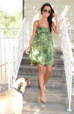 AUDRINA PATRIDGE Leaves a Friends House in Beverly Hills 09/09/2008